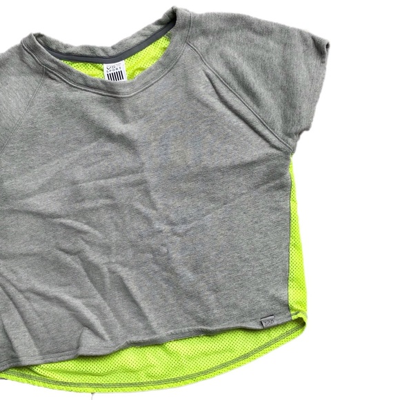 Victoria’s Secret Sport VSX Knit & Neon Mesh Top - Picture 5 of 6